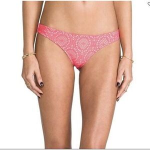Eberjey Boho Beautiful “Coco" Skimpy Crochet Lace Bikini Bottom L / Large